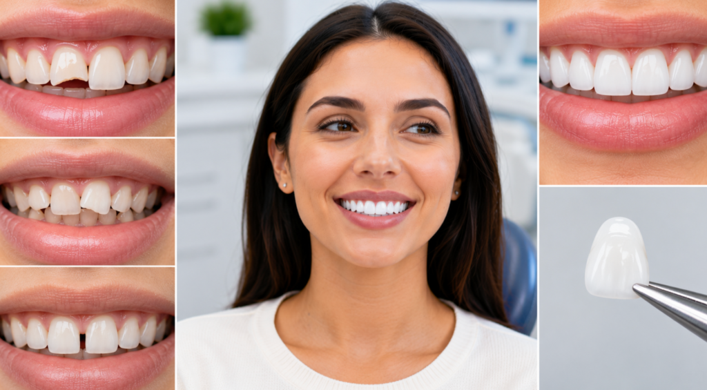 Can Porcelain Veneers in Markham Fix Chipped, Crooked, or Gapped Teeth?